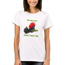 Camiseta Afro Knysna Turaco Bird