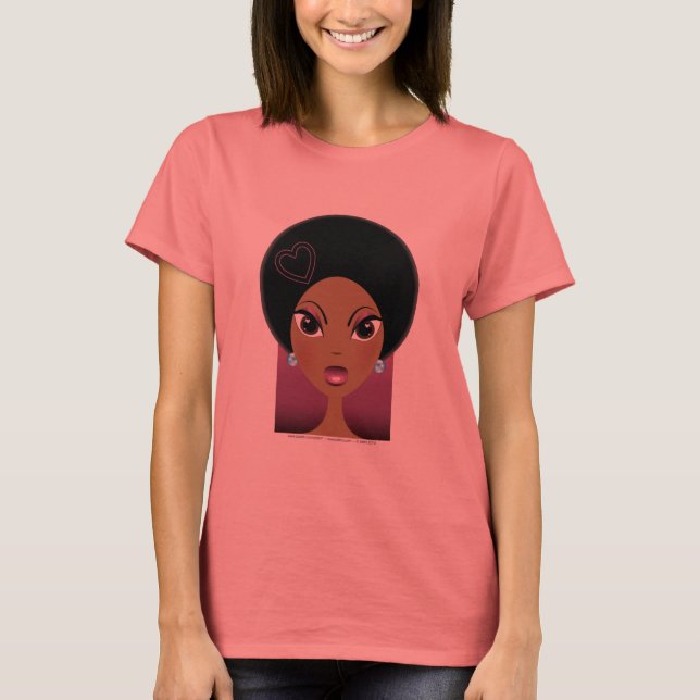 Camiseta Afro Love (Frente)
