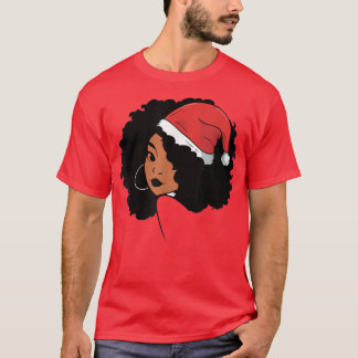 Camiseta Afro-Papais noeis Mulheres Negras Africanas Americ