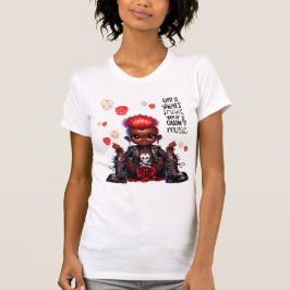 Camiseta Afro Punk Faz Sua Própria Música Meninas T-Shirt