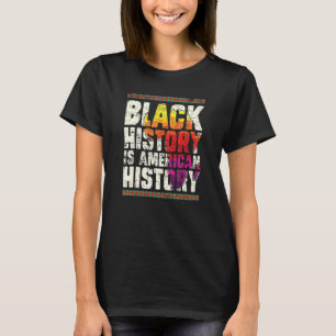 Camiseta Afro-roots Orgulho Negro Americanos Negros Históri