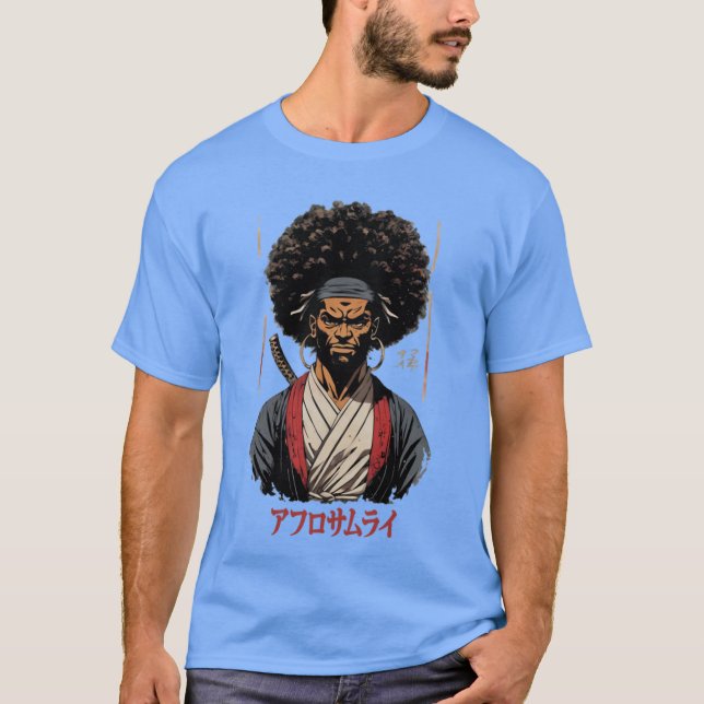 Camiseta Afro Samurai Gift Idea for Christmas for Birthday  (Frente)