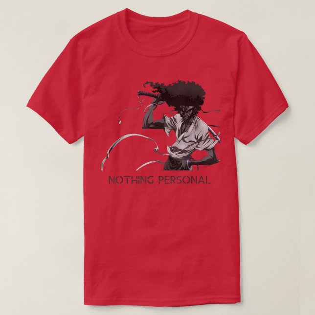 Camiseta Afro Samurai T-Shirt (Frente do Design)
