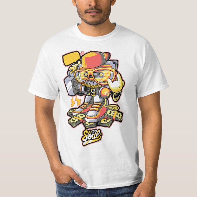 Camiseta Afro Soul (Frente)