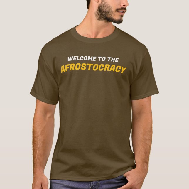 Camiseta AFRO STOCRACIA (Frente)