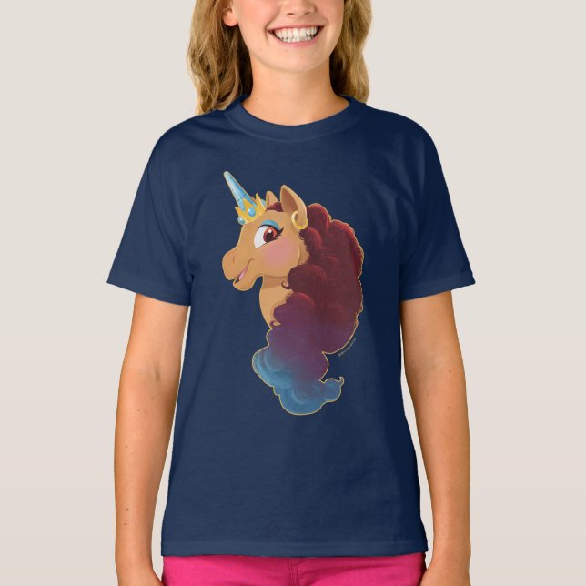 Camiseta Afro Unicorn | Divine o Unicórnio (Frente)