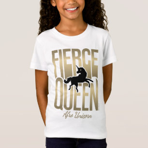 Camiseta Afro Unicorn Fierce Queen