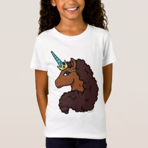 Camiseta Afro Unicorn   Único