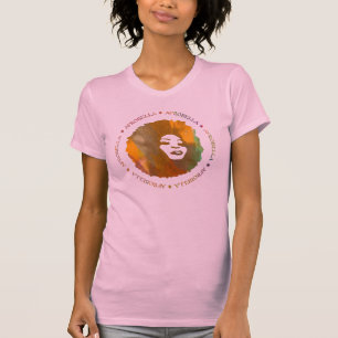 Camiseta Afrobella no rosa