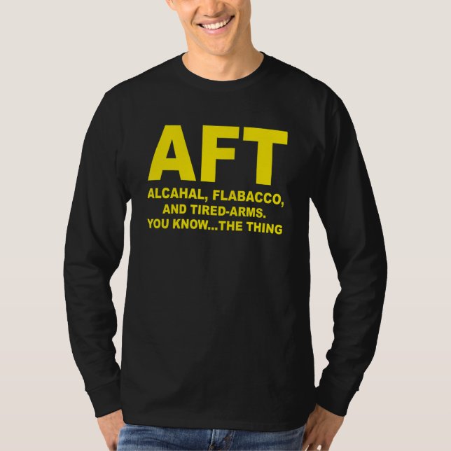 Camiseta Aft Alcahal Flabacco E Armas Cansadas Conhece O T (Frente)
