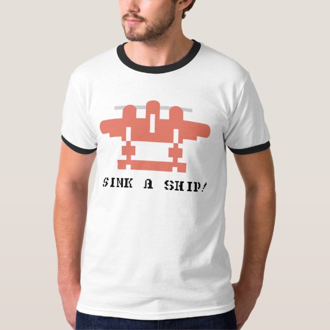Camiseta Afunde um navio (Frente)