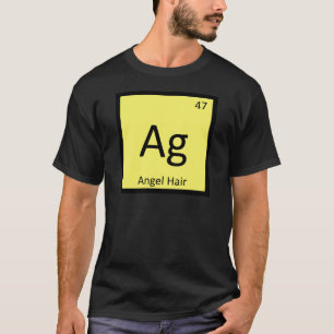 Camiseta Ag - Angel Hair Pasta Química Mesa periódica