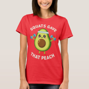 Camiseta Agachamentos Deram Aquela Abobrinha de Abacate Hum