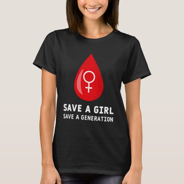 Camiseta Against Female Genital Mutilation Stop FGM Solidar (Frente)