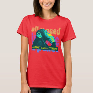 Camiseta AGAINST VEZ DE ÂNUS TESTING - 02w