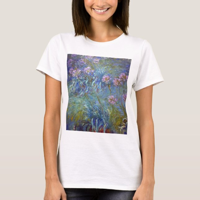 Camiseta Agapanthus, Monet (Frente)