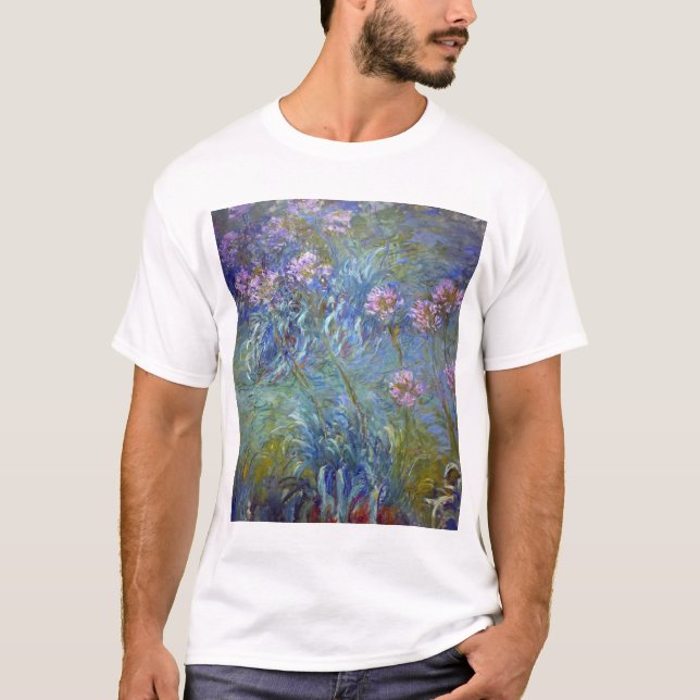 Camiseta Agapanthus, Monet (Frente)