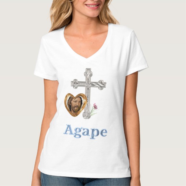 Camiseta Agape Love Christian (Frente)