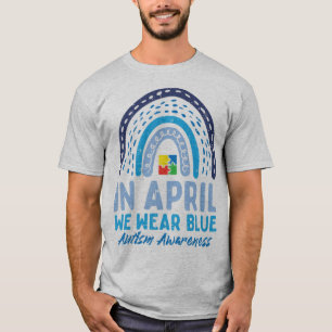 Camiseta Agarra esta fofa em abril Nós Vestimos o Autismo