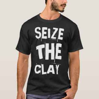 Camiseta Agarrar A Cerâmica De Cerâmica De Cerâmica De Cerâ