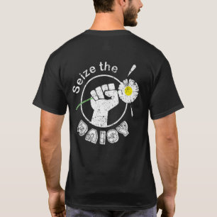 Camiseta Agarre A Margarida Margaridas Flores Jardinagem Ja