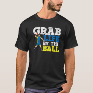 Camiseta Agarre a Vida Pela Bola Dodgeball Pato Imersão Mer