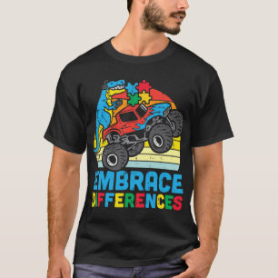 Camiseta Agarre este bonitinho monstro do Trex que se encra
