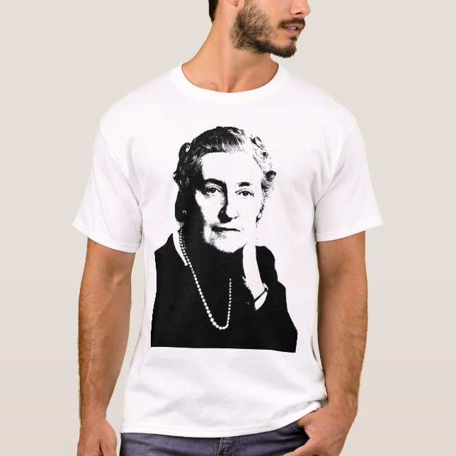 Camiseta Agatha Christie (Frente)
