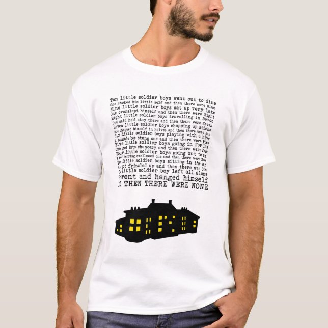 Camiseta Agatha Christie E Depois Não Havia Nenhum (Frente)