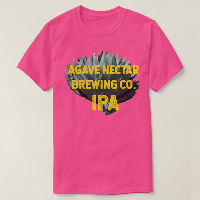 Camiseta AGAVE NECTAR BREING CO CLAque IPA (Frente do Design)
