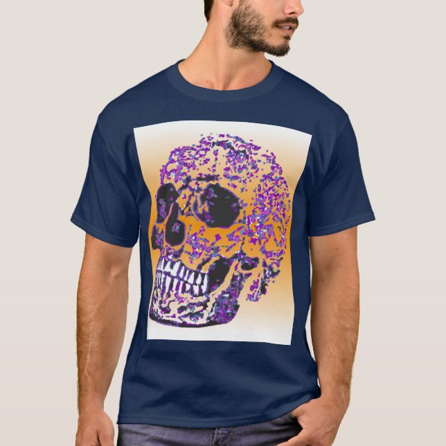 Camiseta Agave Skully Terror - T-Shirt (Frente)
