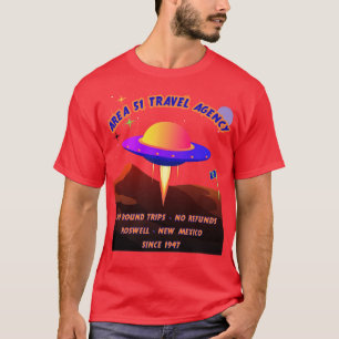 Camiseta Agência de Viagem da área 51