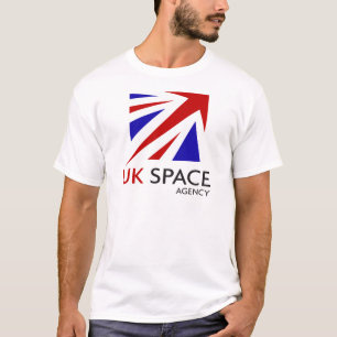 Camiseta Agência espacial BRITÂNICA
