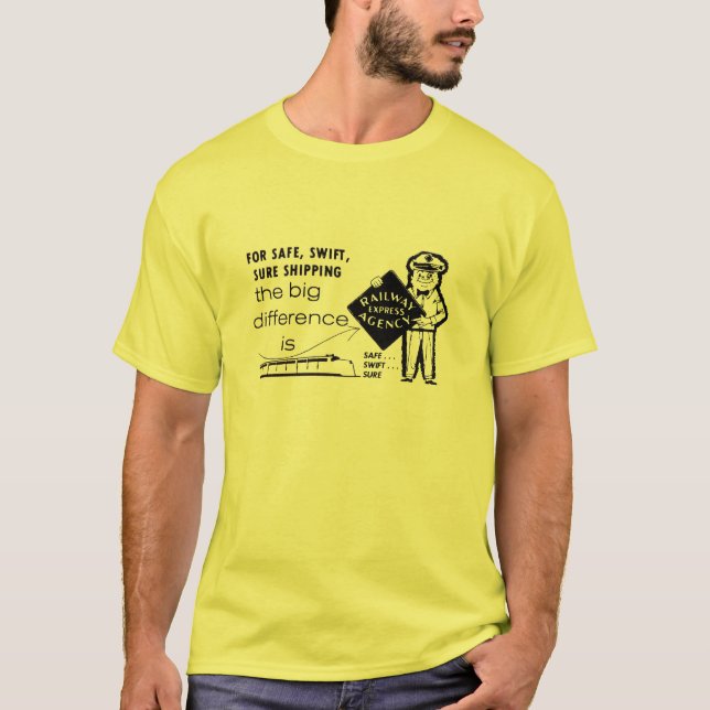Camiseta Agência Ferroviária Express 1959 T-Shirt (Frente)