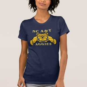Camiseta Agências A&T NC   Aggie Bulldog