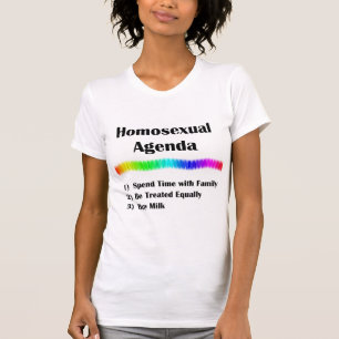 Camiseta Agenda homossexual