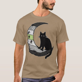 Camiseta Agender Cat Moon
