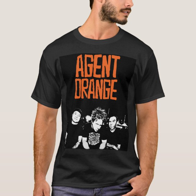 Camiseta Agent Orange Music Banda Classic (Frente)
