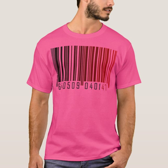 Camiseta Agente 47 Código de barras (Frente)