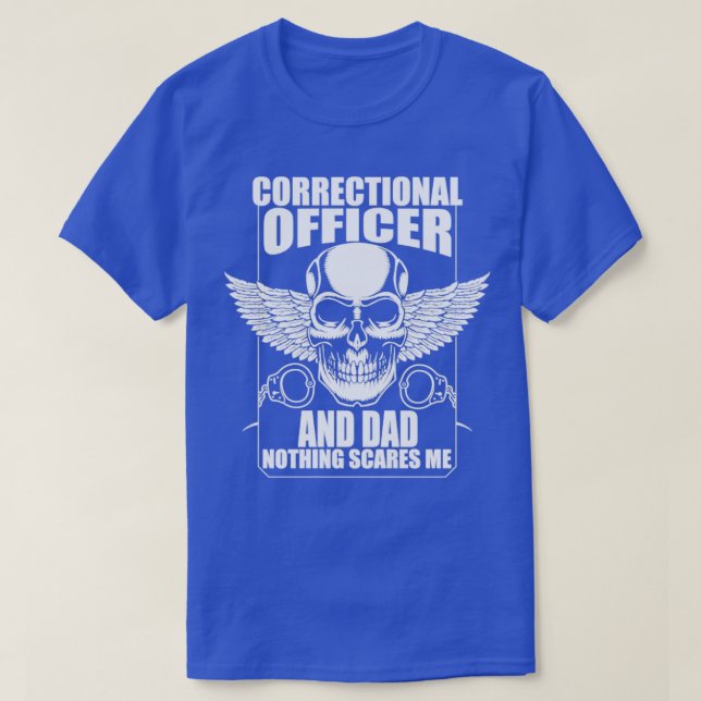 Camiseta Agente correcional (Frente do Design)