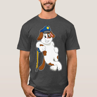 Camiseta Agente da Polícia de Cachorro