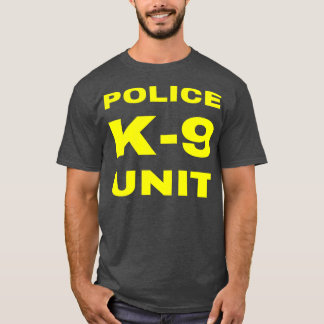 Camiseta Agente da Unidade de Polícia K9 - Tra de Manipulad
