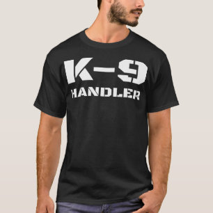 Camiseta Agente da Unidade K9 Manipuladora do Treinador de 