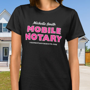 Camiseta Agente de Assinatura de Empréstimo Notário Móvel N