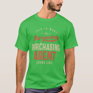 Camiseta Agente de Compras Engraçado e Incrível Ocupação fr