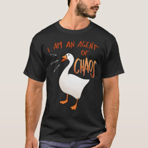 Camiseta Agente de Jogo Ganso Sem Título do Chaos Sticker