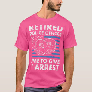 Camiseta Agente de Polícia aposentado de Apreciação aposent