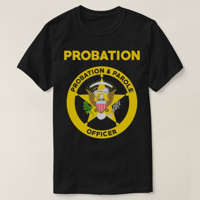 Camiseta Agente de Polícia de Polícia de Liberdade condicio (Frente do Design)