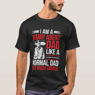 Camiseta Agente de Rampa Pessoal do Aeroporto Carreiras de