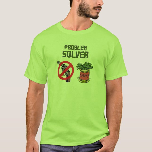 Camiseta Agente de resolução de problemas (Frente)